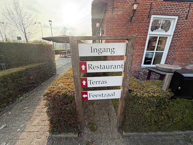 Horeca wegbewijzerings borden - afbeelding 10 van  10