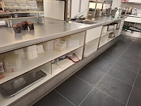 Horeca werkbank met spoelbak - afbeelding 2 van  6