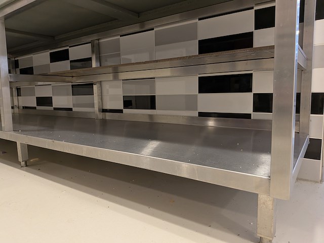 Horeca werktafel, beuk horeca - afbeelding 3 van  8