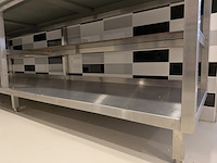 Horeca werktafel, beuk horeca - afbeelding 3 van  8