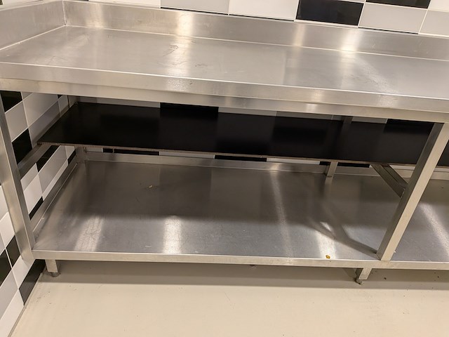 Horeca werktafel, beuk horeca - afbeelding 4 van  8