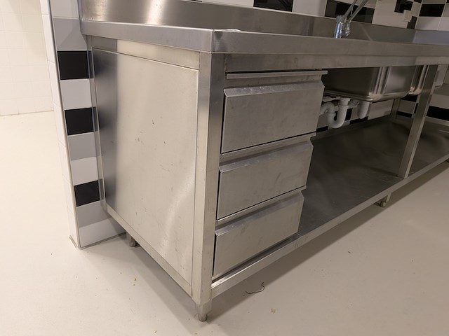 Horeca werktafel, beuk horeca - afbeelding 7 van  16