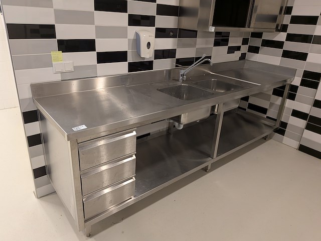 Horeca werktafel, beuk horeca - afbeelding 1 van  16