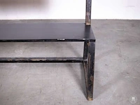 Horecabank hout en staal - afbeelding 5 van  7