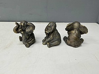 Horen zien en zwijgen beeldjes (15x) - afbeelding 2 van  11