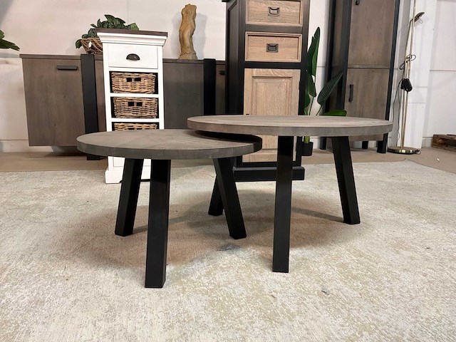 Horis salontafelset van 2 - afbeelding 1 van  8