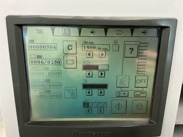 Horizon spf-200a boekjesmaker - afbeelding 20 van  39