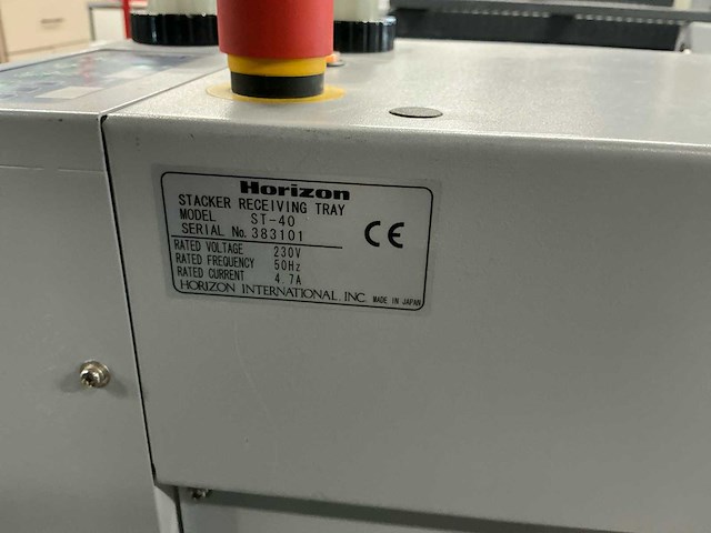 Horizon spf-200a boekjesmaker - afbeelding 30 van  39