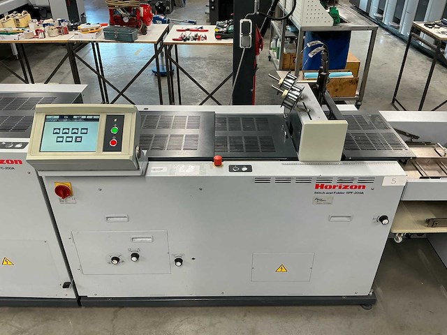 Horizon spf-200a boekjesmaker - afbeelding 38 van  39
