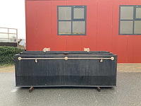 Horizontale dubbelwandige opslagtank