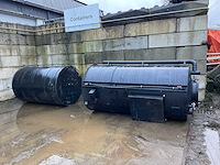 Horizontale opslagtank (2x)