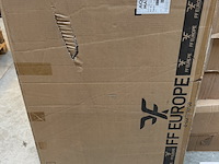 Horizontale radiator 30 kolommen 600x1022x69 cm aquamarin, wit - afbeelding 4 van  5