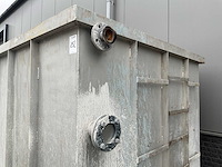 Horizontale rvs opslagmengtank - afbeelding 3 van  13