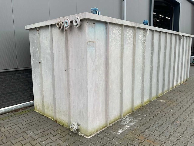 Horizontale rvs opslagmengtank - afbeelding 6 van  13