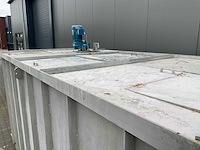 Horizontale rvs opslagmengtank - afbeelding 8 van  13