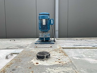 Horizontale rvs opslagmengtank - afbeelding 2 van  3