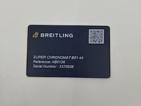 Horloge breitling, super chronomat b01 black ring - afbeelding 2 van  16