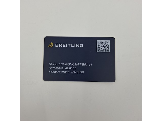 Horloge, breitling, super chronomat b01 black ring - afbeelding 2 van  16