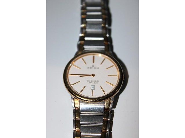 Horloge edox les bemonts. - afbeelding 3 van  4
