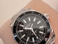 Horloge, gucci, dive watch ya136301a, zwart - afbeelding 3 van  5