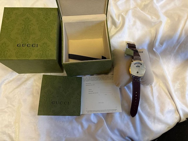 Horloge gucci, grip ya157411 - afbeelding 1 van  6