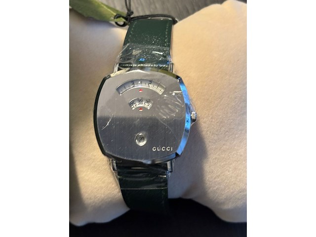 Horloge, gucci, grip ya157412, grijs / chroom - afbeelding 2 van  9