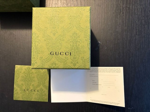 Horloge, gucci, grip ya157412, grijs / chroom - afbeelding 7 van  9