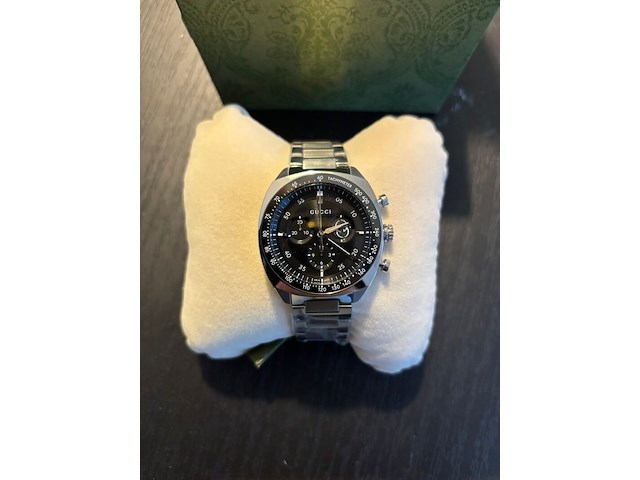 Horloge, gucci, interlocking 41mm ya142316, zwart - afbeelding 1 van  7