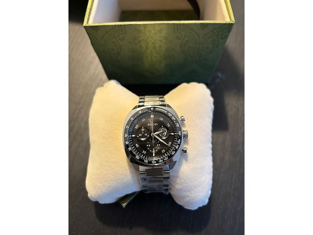 Horloge, gucci, interlocking 41mm ya142316, zwart - afbeelding 2 van  7