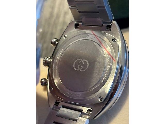 Horloge, gucci, interlocking 41mm ya142316, zwart - afbeelding 4 van  7