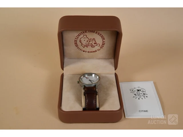 Horloge kuifje - afbeelding 1 van  7