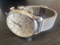 Horloge, locman, 1960 chronograph, grijs / chroom, 2018 - afbeelding 3 van  5