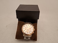 Horloge, michael kors, chronograaf horloge met diamanten