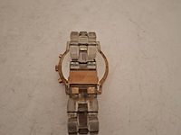 Horloge, michael kors, chronograaf horloge met diamanten - afbeelding 5 van  6