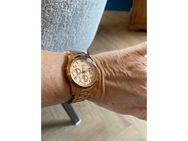 Horloge, michael kors, mk 5128 runway dames, rose gold kleurig, 2017 - afbeelding 2 van  4