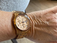 Horloge, michael kors, mk 5128 runway dames, rose gold kleurig, 2017 - afbeelding 2 van  4