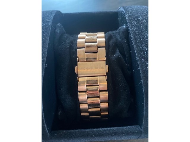 Horloge, michael kors, mk 5128 runway dames, rose gold kleurig, 2017 - afbeelding 4 van  4