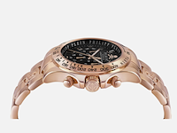 Horloge nobile chrono , philipp plein, pwcaa0921, gold rose zwart - afbeelding 2 van  2