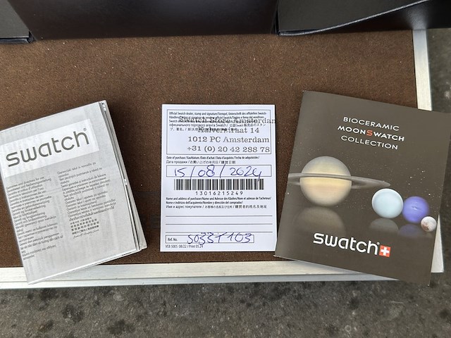 Horloge omega, speedmaster, beige, 2024 - afbeelding 6 van  8