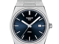Horloge, tissot, prx, t137.410.11.041.00, blauw - afbeelding 1 van  6