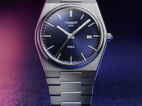 Horloge, tissot, prx, t137.410.11.041.00, blauw - afbeelding 4 van  6