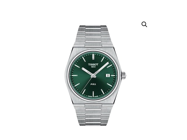 Horloge, tissot, prx, t137.410.11.091.00, groen - afbeelding 1 van  5