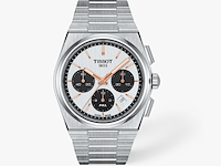Horloge tissot, t137.427.11.011.00 prx automatic chronograph 42mm, wit/zilverkleurig - afbeelding 1 van  2