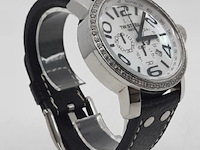 Horloge, tw steel, tw54 (grandeur) chronograph, grijs / chroom