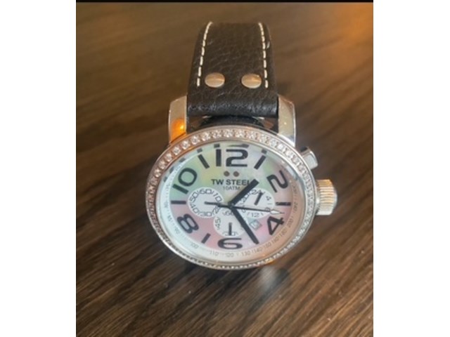 Horloge, tw steel, tw54 (grandeur) chronograph, grijs / chroom - afbeelding 4 van  9
