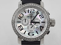 Horloge, tw steel, tw54 (grandeur) chronograph, grijs / chroom - afbeelding 5 van  9