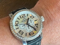 Horloge, tw steel, tw54 (grandeur) chronograph, grijs / chroom - afbeelding 6 van  9