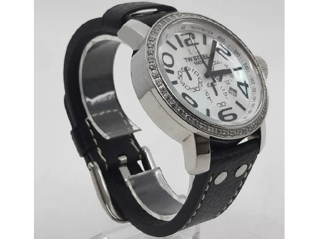 Horloge, tw steel, tw54 (grandeur) chronograph, grijs / chroom - afbeelding 1 van  9