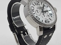 Horloge, tw steel, tw54 (grandeur) chronograph, grijs / chroom