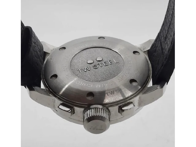 Horloge, tw steel, tw54 (grandeur) chronograph, grijs / chroom - afbeelding 3 van  9